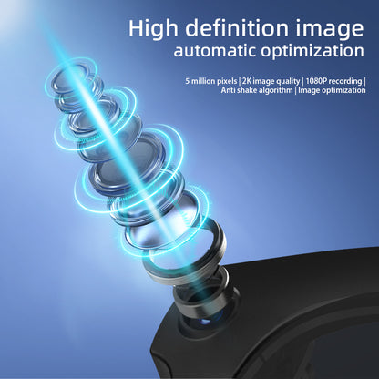 V03 AI Photography Glasses – 5MP Camera, Object Recognition & Voice Translation