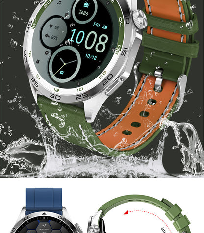 KM29 Smartwatch | 1.43" AMOLED Round Screen, Bluetooth Call, Waterproof, Health Tracking