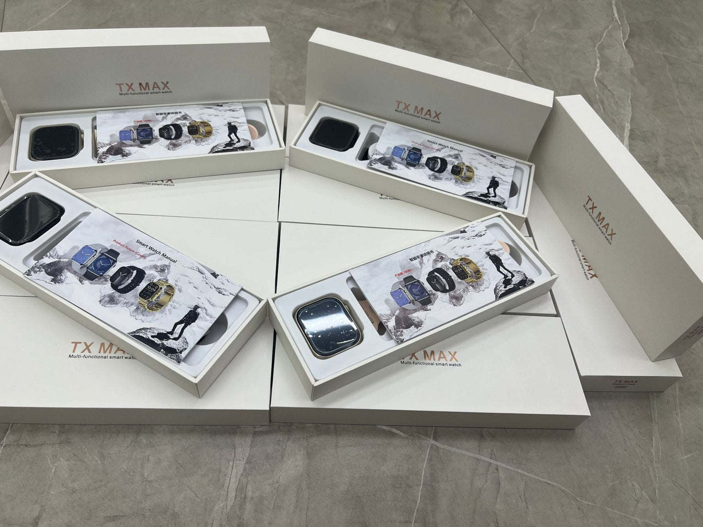 S9 Watch 9TX Max Smartwatch | NFC, Bluetooth Calling, Heart Rate & Blood Pressure Monitor