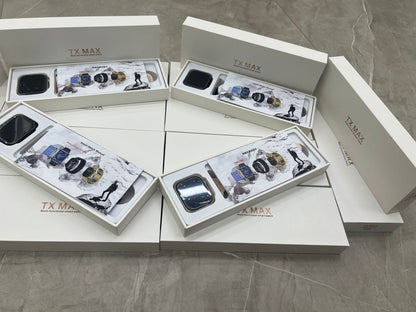 S9 Watch 9TX Max Smartwatch | NFC, Bluetooth Calling, Heart Rate & Blood Pressure Monitor
