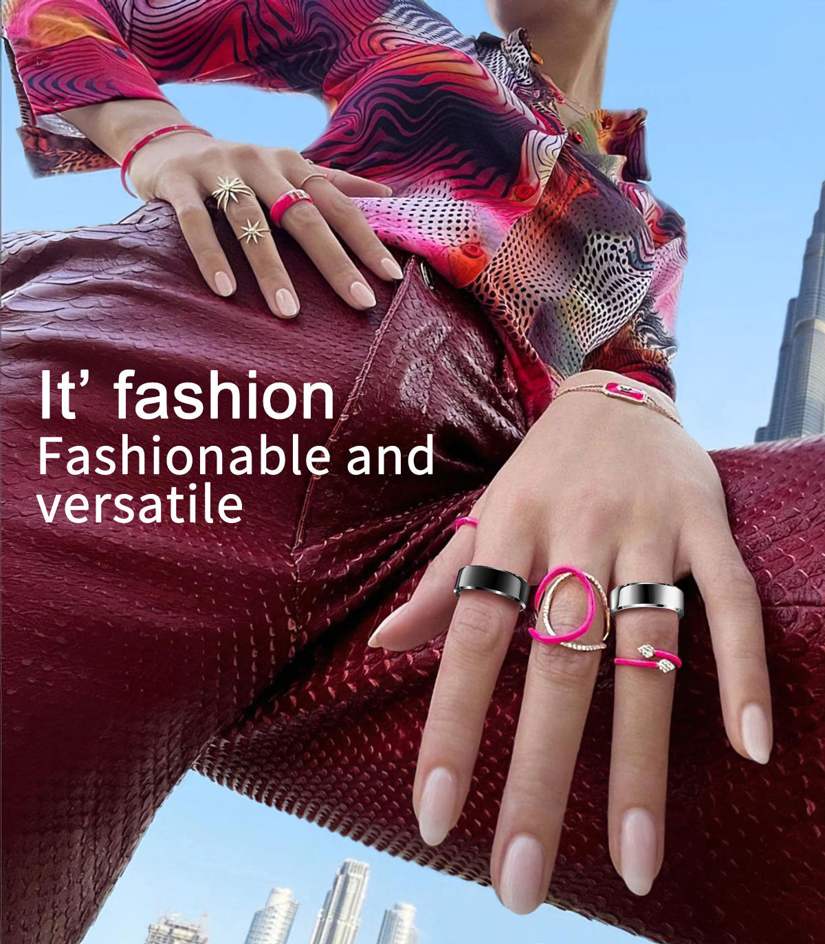 R6 Smart Ring – Heart Rate, Blood Pressure & Sleep Tracker