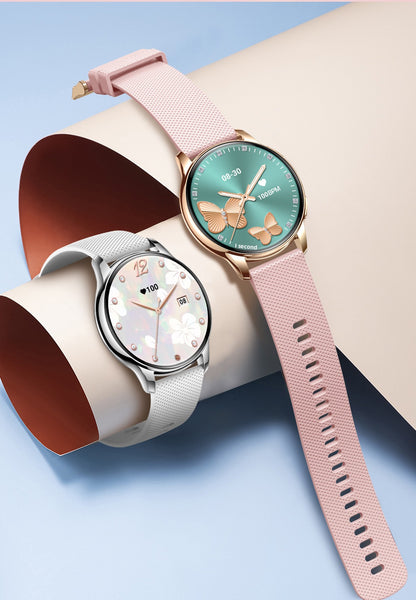 Y11 Elegant Smartwatch for Women | AMOLED Round Screen, Bluetooth Calling, Health & Fitness Monitor