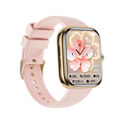 G46 Women’s Smartwatch – Non-Invasive Blood Glucose & Health Monitoring with Bluetooth Calling and Sports Modes