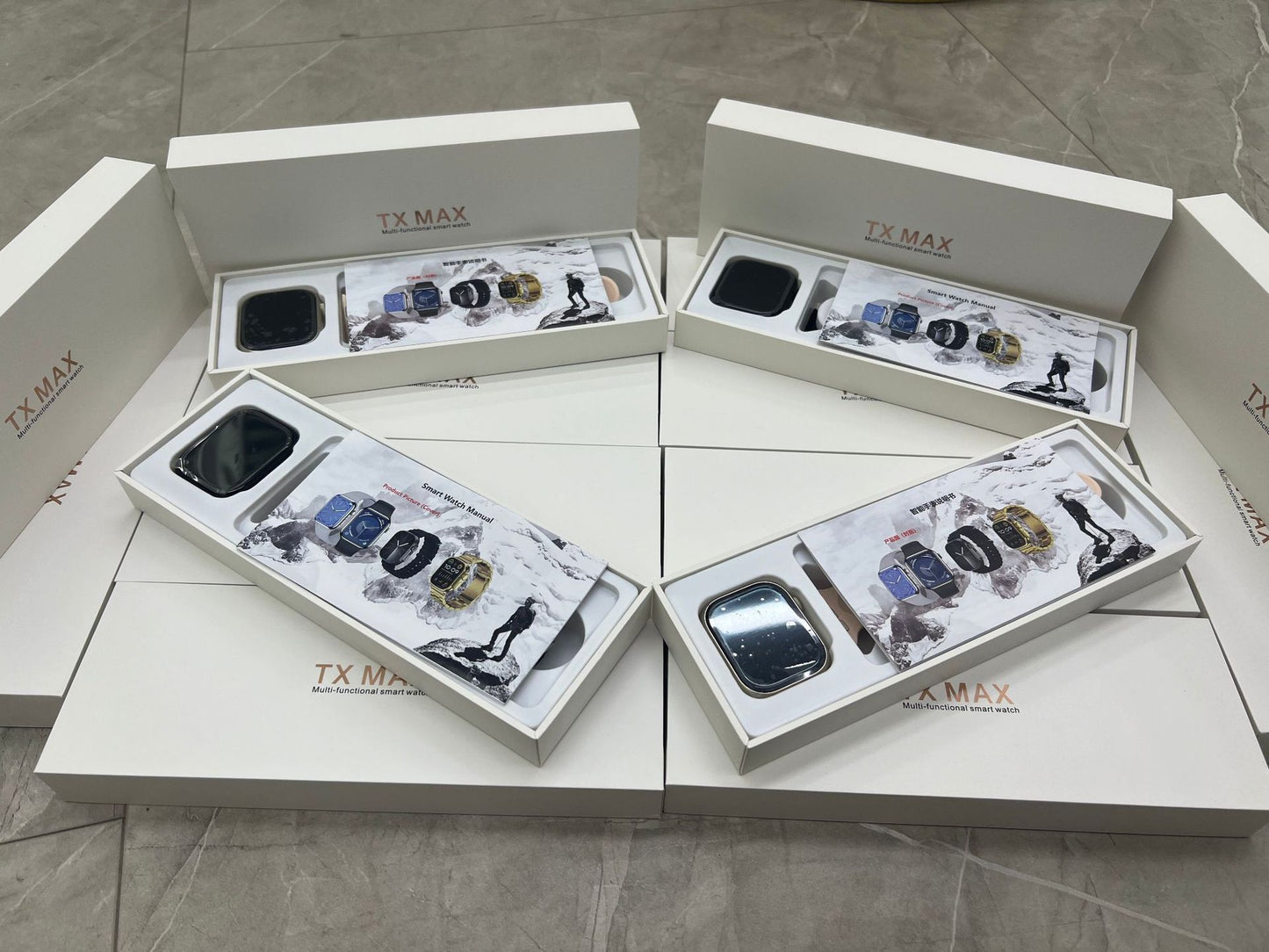 S9 Watch 9TX Max Smartwatch | NFC, Bluetooth Calling, Heart Rate & Blood Pressure Monitor