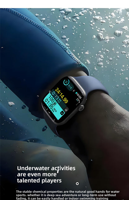 Liquid Silicone Sport Band for Apple Watch S10/S9/S8 – Soft, Durable, Official Style