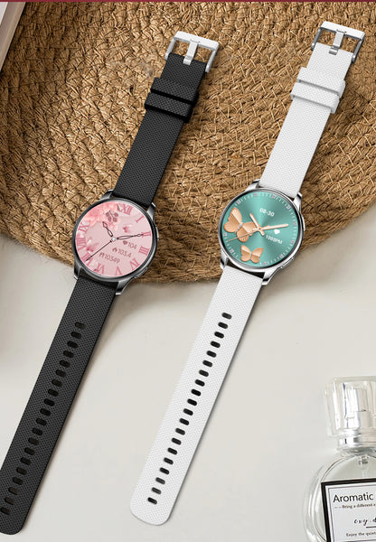 Y11 Elegant Smartwatch for Women | AMOLED Round Screen, Bluetooth Calling, Health & Fitness Monitor