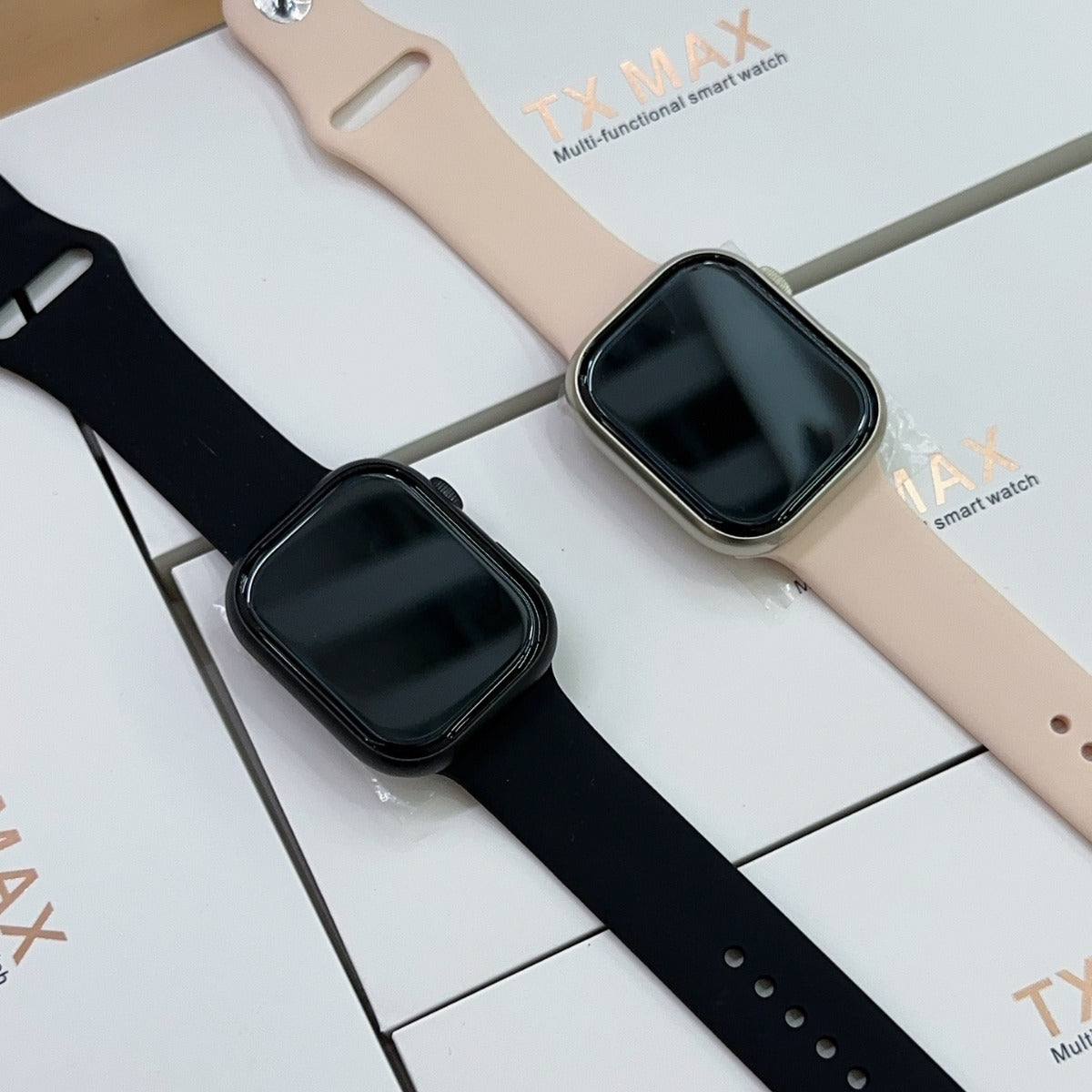 S9 Watch 9TX Max Smartwatch | NFC, Bluetooth Calling, Heart Rate & Blood Pressure Monitor