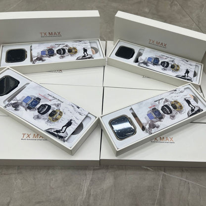S9 Watch 9TX Max Smartwatch | NFC, Bluetooth Calling, Heart Rate & Blood Pressure Monitor