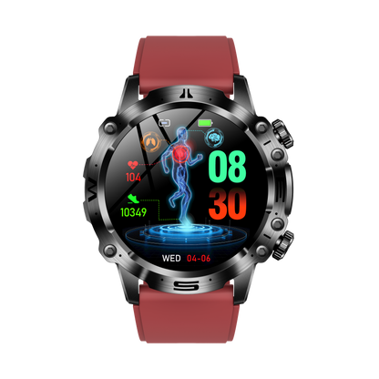 ET482 Smartwatch – ECG, Heart Rate & Fitness Tracking with Bluetooth Call