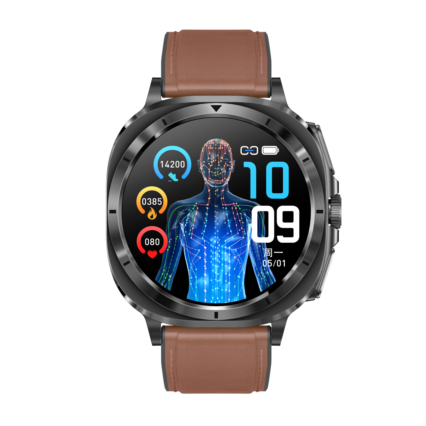ET492 Smartwatch – Blood Glucose, Blood Oxygen & Health Monitoring with Bluetooth Call