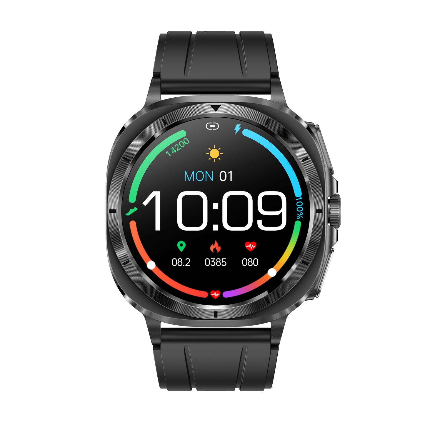 ET492 Smartwatch – Blood Glucose, Blood Oxygen & Health Monitoring with Bluetooth Call