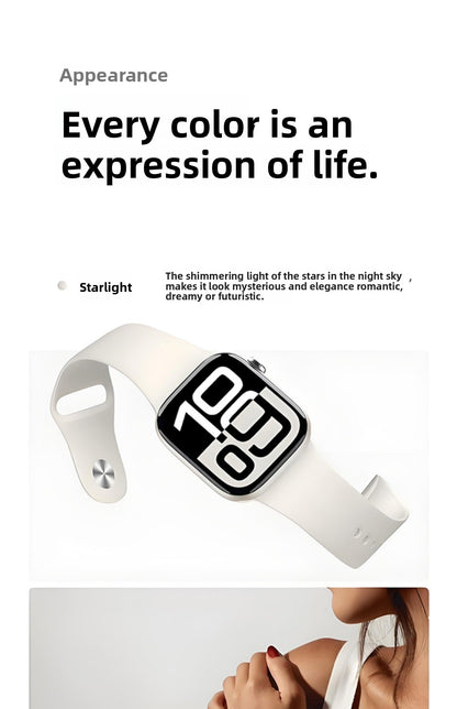 Liquid Silicone Sport Band for Apple Watch S10/S9/S8 – Soft, Durable, Official Style