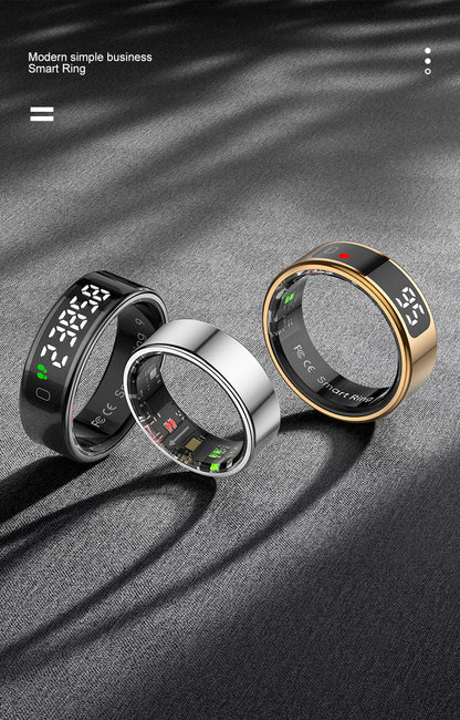 R11 Smart Ring – Gesture Control, Health Tracking & LED Display