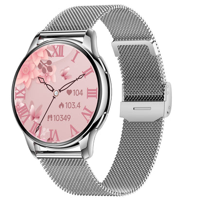 Y11 Elegant Smartwatch for Women | AMOLED Round Screen, Bluetooth Calling, Health & Fitness Monitor