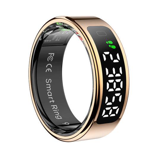 R11 Smart Ring – Gesture Control, Health Tracking & LED Display
