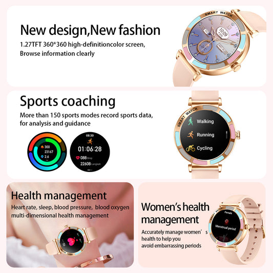 H20 Smart Watch – 1.69″ HD Screen, Bluetooth Calls & Waterproof Fitness Tracker