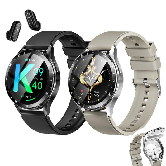 X10 Smartwatch with TWS Earbuds | 1.39" HD Screen, Waterproof, Bluetooth Call, Ultra-Thin Design