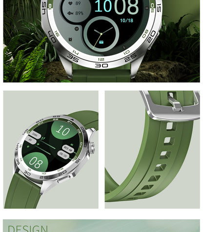 KM29 Smartwatch | 1.43" AMOLED Round Screen, Bluetooth Call, Waterproof, Health Tracking
