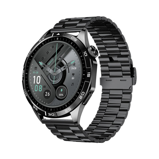 KM29 Smartwatch | 1.43" AMOLED Round Screen, Bluetooth Call, Waterproof, Health Tracking