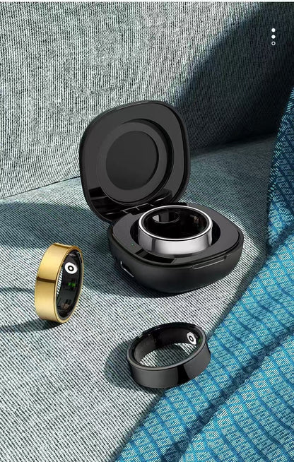 R02 Smart Ring | Health & Sleep Tracker – Heart Rate, SpO₂, Step, Remote Control